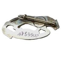 119° Régiment d'Infanterie , léopard marchant sur banderolle "toujours prêt à bondir"