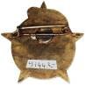 2° Groupement de Tabors Marocains , "rira bien qui rira le dernier", tout bronze peint, dos lisse plat