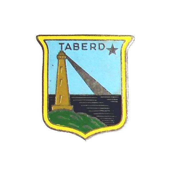 Service Phares et Balises en Extrême-Orient , TABERD (?) , métal léger chromé peint, épingle dans tube