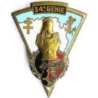 34° Bataillon du Génie...