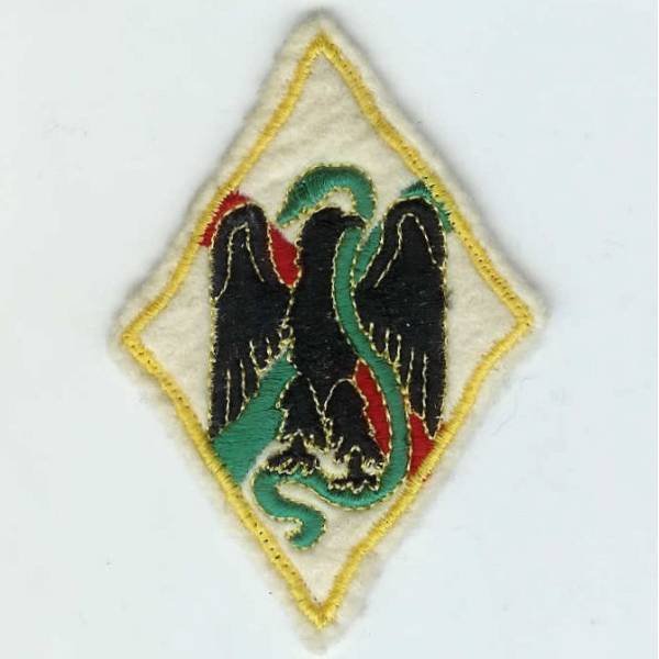 1° Régiment Etranger, tissu brodé 62x82 environ