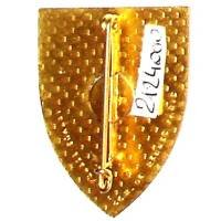 Demi Brigade de Fusiliers Marins , écu, doré, dos vaguelé